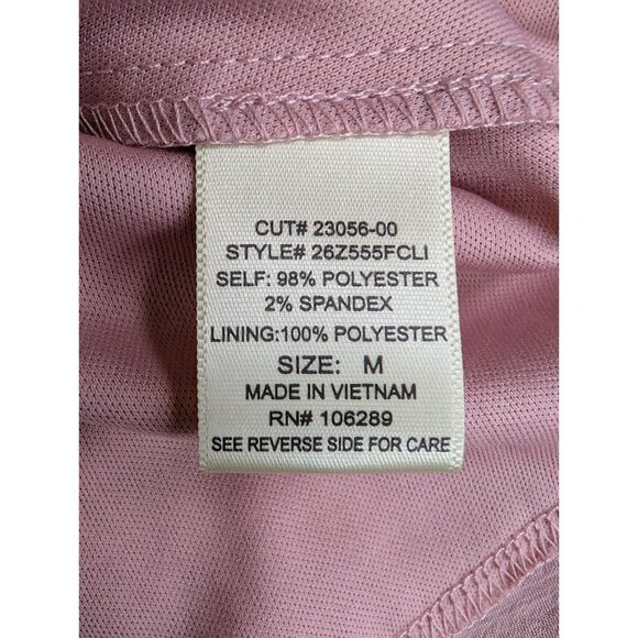 Altard State Blush Pink Sleeveless Wrap Dress Tie Waist Ruffle Hem Rouched NWT - Picture 10 of 12